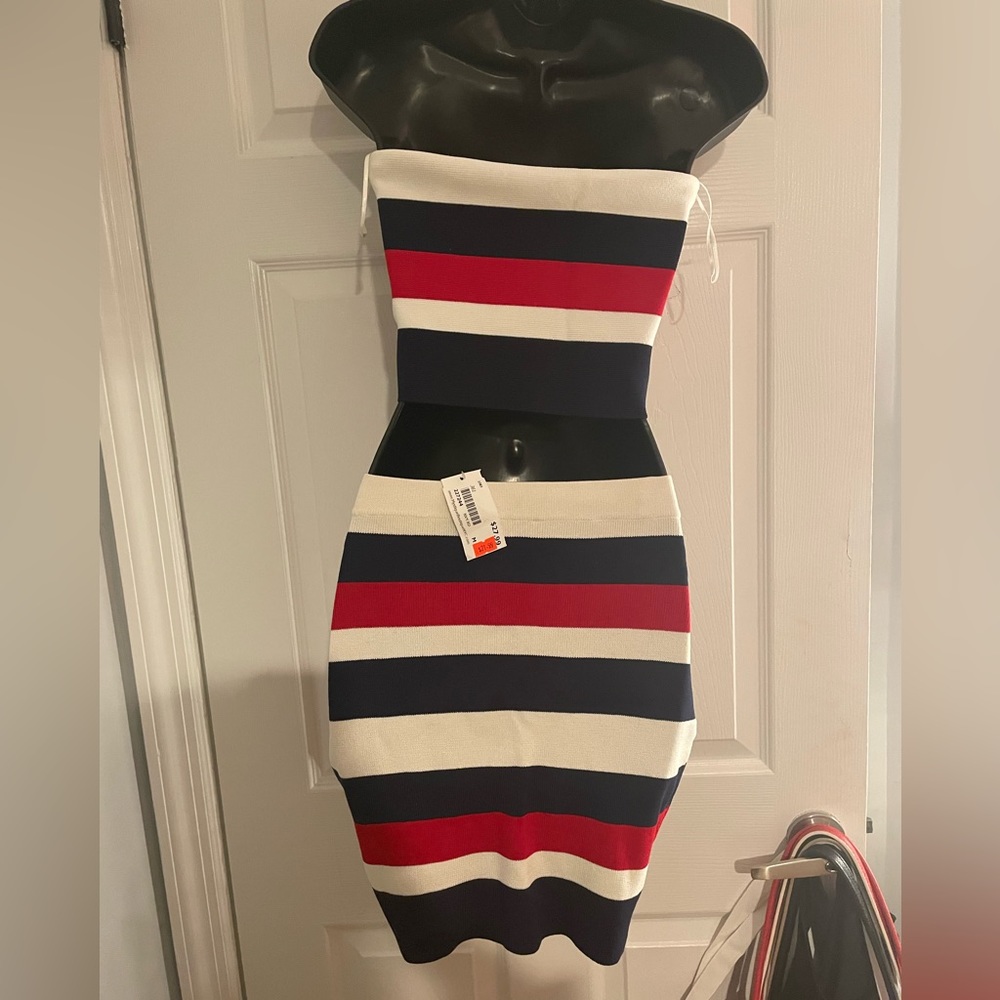 Skirt and tube top set